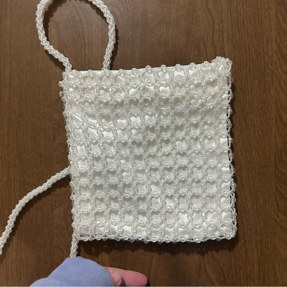 Beaded shoulder bag - Picture 3 of 4